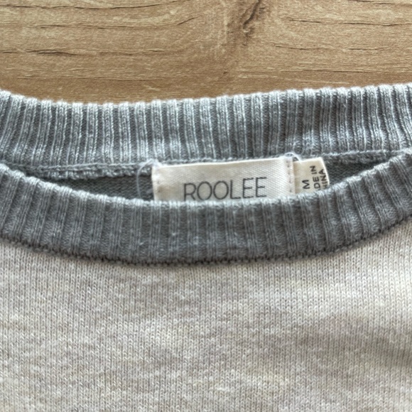 ROOLEE color block lightweight sweater - Size M - Picture 10 of 16